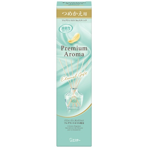 エステー　玄関・リビング用　消臭力　Ｐｒｅｍｉｕｍ　Ａｒｏｍａ　Ｓｔｉｃｋ　エターナルギフト　つめかえ用　５０ｍＬ　１個1