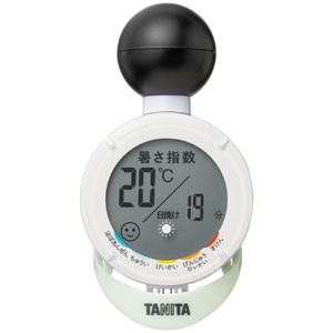 タニタ　黒球式熱中アラーム　ホワイト　ＴＣ－２１０－ＷＨ　１台1