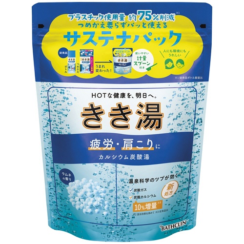 バスクリン　きき湯　カルシウム炭酸湯　３６０ｇ　１個1