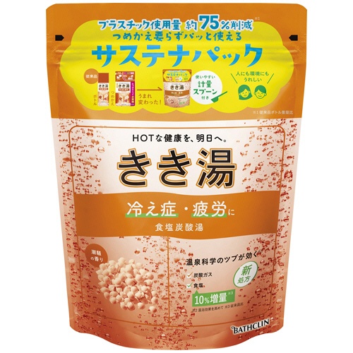バスクリン　きき湯　食塩炭酸湯　３６０ｇ　１個1