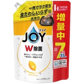 Ｐ＆Ｇ　ジョイ　Ｗ除菌　コンパクト　レモンの香り　つめかえ用　超特大　９１０ｍｌ　１個
