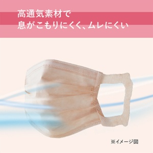 大王製紙　エリエール　ハイパーブロックマスク　エリカラ　小さめサイズ　グレー　１パック（７枚）4