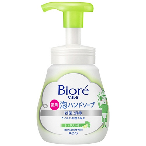 花王　ビオレｕ　薬用泡ハンドソープ　シトラスの香り　本体　２４０ｍＬ　１本1