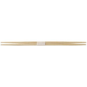 大和物産　日本の箸　桧利久箸　帯巻　１パック（１０膳）2
