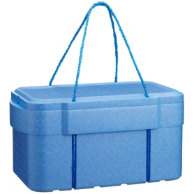 石山　発泡クールボックス　３０．３Ｌ　ブルー　ＴＩ－３００ＰＬフタ　１個