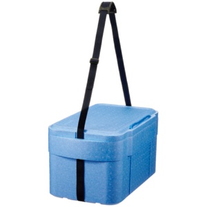 石山　発泡クールボックス　３０．３Ｌ　ブルー　ＴＩ－３００ＰＬフタ　１個3