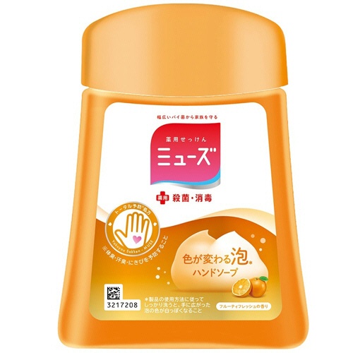 レキットベンキーザー・ジャパン　ミューズ　ノータッチ泡ハンドソープ　フルーティフレッシュの香り　詰替用　２５０ｍＬ　１本1