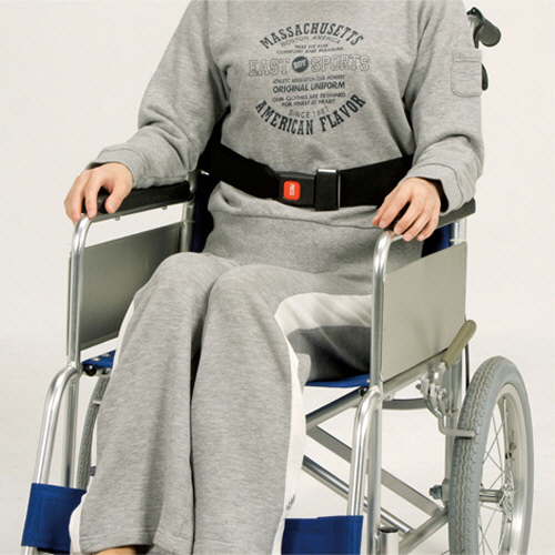 たのめーる】特殊衣料 車椅子シートベルト カーバックルタイプ 4017 1