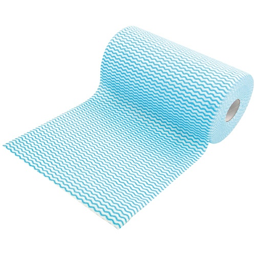 シンメイ　抗菌カウンタークロス　ロールタイプ　厚手　６０カット　ブルー　１巻1