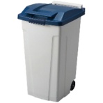 アスベル　ハンドル付　分別ペール　９０Ｌ　ブルー　Ａ６６５１　１台