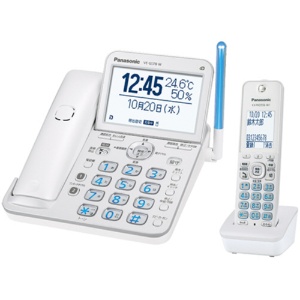 パナソニック　デジタルコードレス電話機（子機１台付）　パールホワイト　ＶＥ－ＧＤ７８ＤＬ－Ｗ　１台1