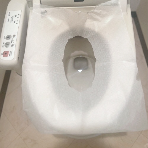 カネモ商事　便座シートペーパー　中抜き　ＯＫＮ３００　１パック（１５０枚）3