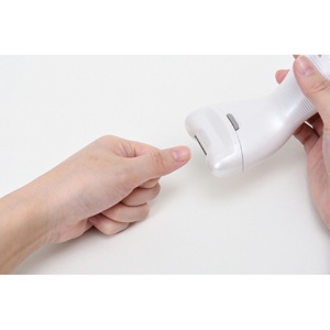 ロゼンスター　電動爪削り＆角質ケアローラー（ＵＳＢ充電式）　ＮＤ－５４９０　１台5