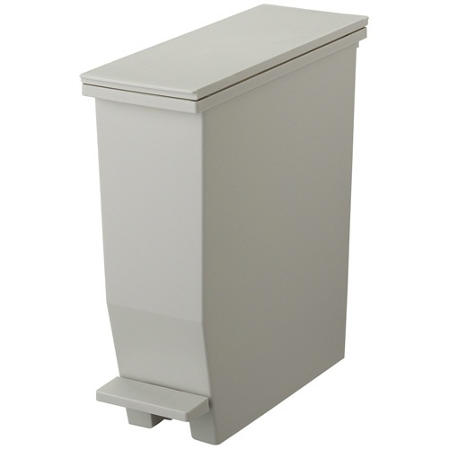 リス　ＨＯＭＥ＆ＨＯＭＥ　どこでも使えるペダルダストボックス　１３Ｌ　グレー　ＤＳ－９８０－１１５－７　１台1