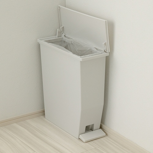 リス　ＨＯＭＥ＆ＨＯＭＥ　どこでも使えるペダルダストボックス　１３Ｌ　グレー　ＤＳ－９８０－１１５－７　１台2