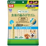 ライオン　ＰＥＴＫＩＳＳ　食後の歯みがきガム　無添加