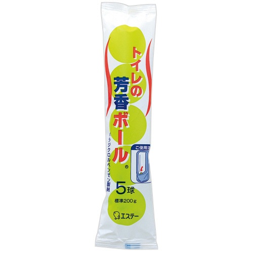 エステー　トイレの芳香ボール　４０ｇ／個　１パック（５個）1