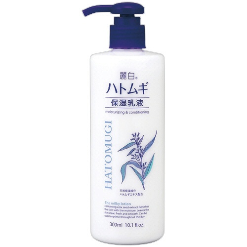熊野油脂　麗白　ハトムギ　保湿乳液　３００ｍｌ　１本1