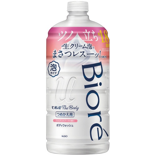 花王　ビオレｕ　ザ　ボディ　泡タイプ　ブリリアントブーケの香り　つめかえ用　７８０ｍＬ　１本1