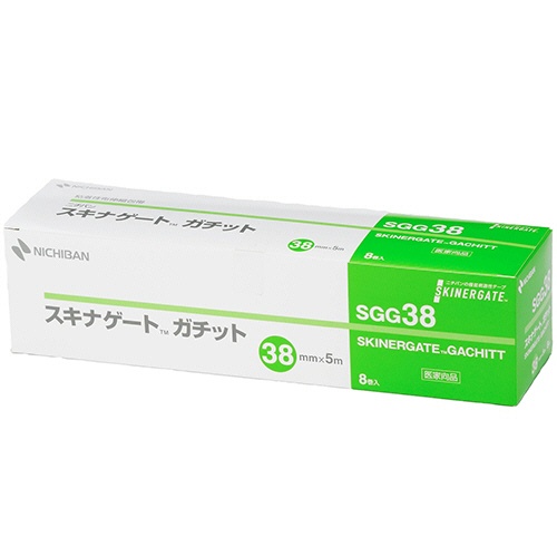 ニチバン　スキナゲート　ガチット　３８ｍｍ×５ｍ　ＳＧＧ３８　１箱（８巻）1