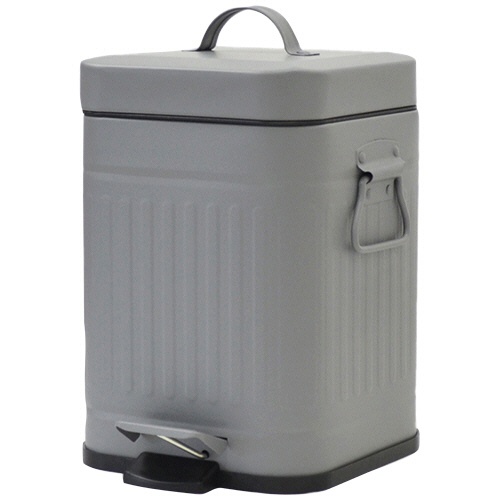 アントレックス　Ｇａｌｖａ　ダストボックス　スクエア　３Ｌ　マットグレー　１台1