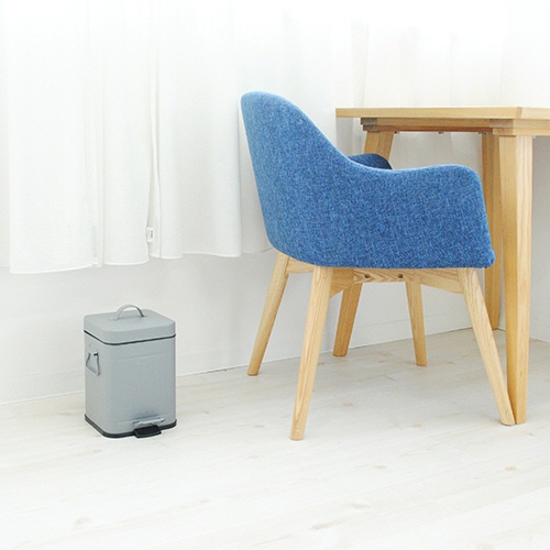 アントレックス　Ｇａｌｖａ　ダストボックス　スクエア　３Ｌ　マットグレー　１台4