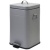 アントレックス　Ｇａｌｖａ　ダストボックス　スクエア　１２Ｌ　マットグレー　１台