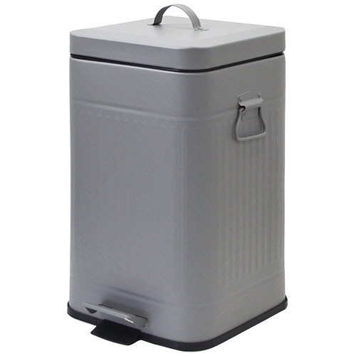 アントレックス　Ｇａｌｖａ　ダストボックス　スクエア　１２Ｌ　マットグレー　１台1