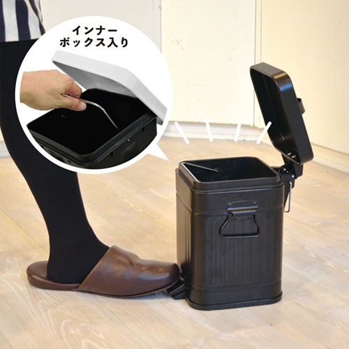アントレックス　Ｇａｌｖａ　ダストボックス　スクエア　３０Ｌ　マットグレー　１台3