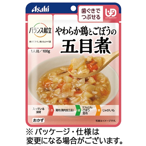 アサヒグループ食品　バランス献立　やわらか鶏とごぼうの五目煮　１００ｇ　１パック1