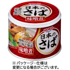 宝幸　日本のさば　味噌煮　１９０ｇ　１缶