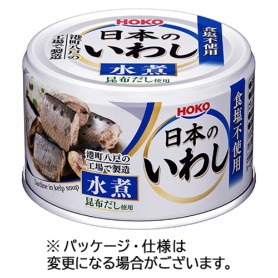 宝幸　日本のいわし　水煮　食塩不使用　１４０ｇ　１缶