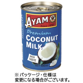 日仏貿易　アヤム　ココナッツミルク　プレミアム　４００ｍｌ　１缶