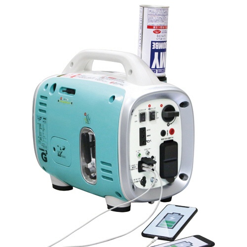 ニチネン　カセットボンベ式携帯発電機　Ｇ－ｃｕｂｉｃ　Ｇ７００　クレマ　ＫＧ－０７１　１台3
