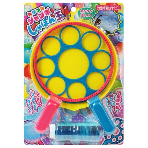 池田工業社　カラフルジャンボしゃぼん玉　１個1