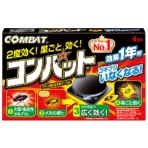 大日本除蟲菊　ＫＩＮＣＨＯ　コンバット　１年用　１パック（４個）