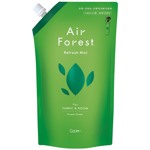 エステー　Ａｉｒ　Ｆｏｒｅｓｔ　Ｒｅｆｒｅｓｈ　Ｍｉｓｔ　フォレストグリーンの香り　つめかえ用　５４０ｍＬ　１個1