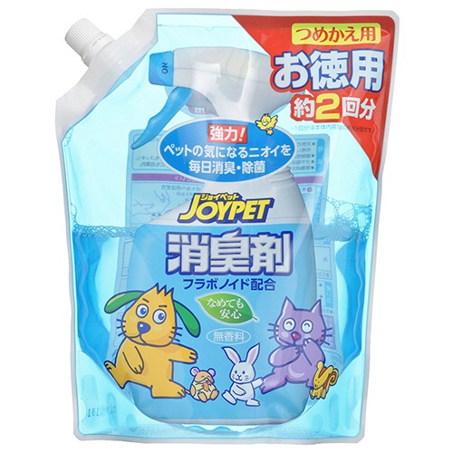 アース・ペット　ＪＯＹＰＥＴ　液体消臭剤　つめかえ用　お徳用　６５０ｍｌ　１パック1