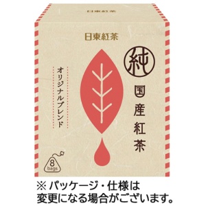 三井農林　日東紅茶　純国産紅茶ティーバッグ　オリジナルブレンド　１箱（８バッグ）1