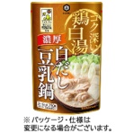 キッコーマン　濃厚白だし豆乳鍋　７５０ｇ（３～４人前）　１パック