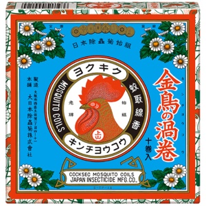 大日本除蟲菊　ＫＩＮＣＨＯ　金鳥の渦巻　１箱（１０巻）1