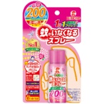 大日本除蟲菊　ＫＩＮＣＨＯ　蚊がいなくなるスプレー　２００回　ローズの香り　１本