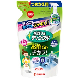 大日本除蟲菊　ＫＩＮＣＨＯ　水回り用ティンクル　防臭プラス　つめかえ用　２５０ｍｌ　１個