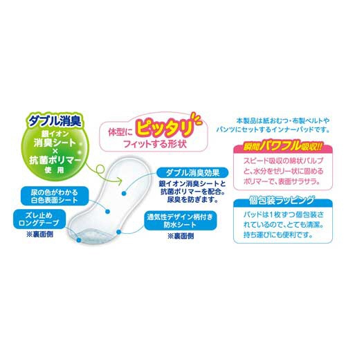 第一衛材　マナーパッド　Ａｃｔｉｖｅ　ビッグパック　Ｌ　１パック（２８枚）2