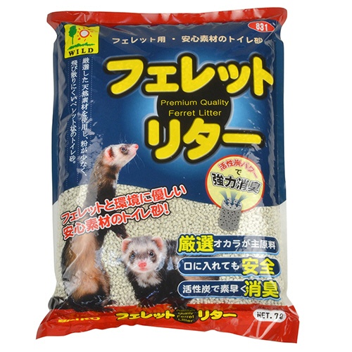 三晃商会　トイレ砂　フェレット・リター　約７Ｌ　１パック1