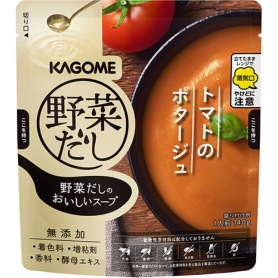 カゴメ　野菜だしのおいしいスープ　トマトのポタージュ　１４０ｇ　パウチ　１個