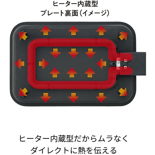 レコルト　ホットプレート　グレー　ＲＨＰ－１（ＧＹ）　１台5