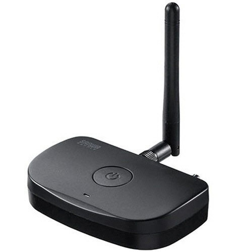 サンワダイレクト　Ｂｌｕｅｔｏｏｔｈトランスミッター　ａｐｔ－Ｘ　ＬｏｗＬａｔｅｎｃｙ対応　２台同時接続可　４００－ＢＴＡＤ０１１　１個1