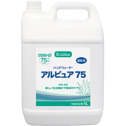 ダイト　ハンドウォーター　アルピュア７５　つめかえ　５Ｌ　ＨＷ－４０５　１本1