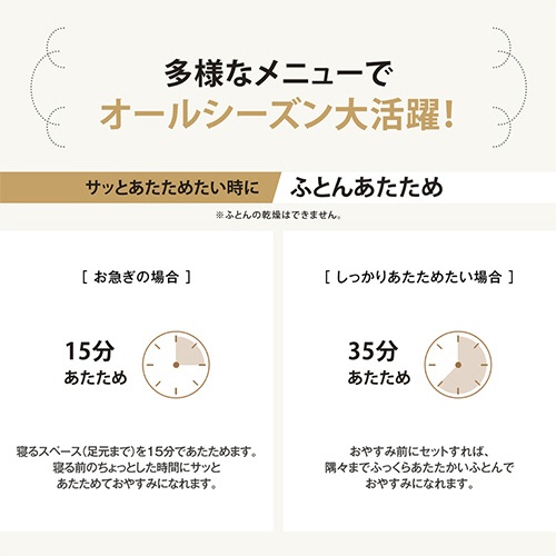 象印　ふとん乾燥機　スマートドライ　グレー　ＲＦ－ＵＡ１０－ＨＡ　１台7